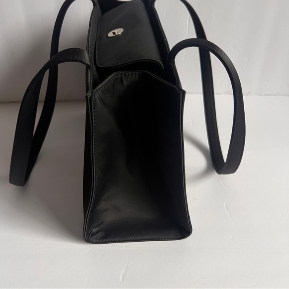 Vintage Kate Spade 90s Black Tote Purse - Picture 8 of 16